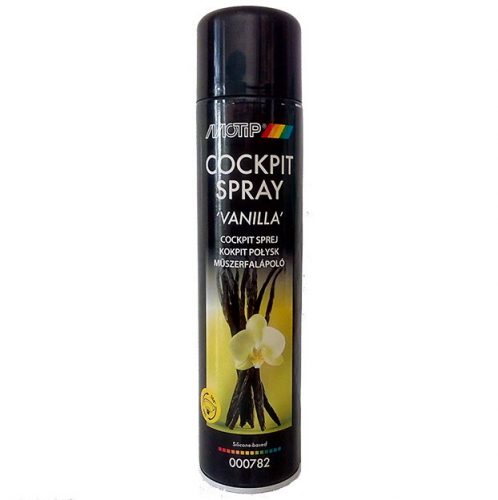 MOTIP Cockpit műszerfalápoló vanília illatú spray 600ml