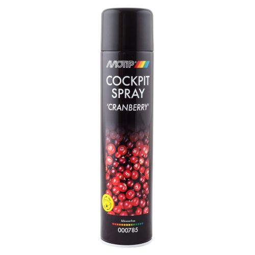 MOTIP Cockpit műszerfalápoló vörösáfonya illatú spray 600ml