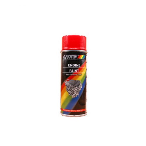 MOTIP Motorblokk piros színű festék spray 400ml