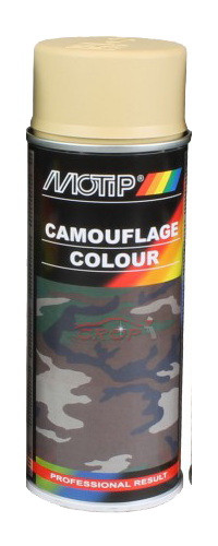 MOTIP CAMOUFLAGE (ÁLCÁZÓ FESTÉK) 400 ml - RAL1001 matt bézs