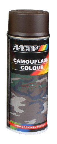 MOTIP CAMOUFLAGE (ÁLCÁZÓ FESTÉK) 400 ml - RAL8027 matt bőr barna