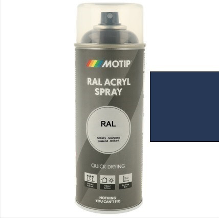 MOTIP Ipari festék spray RAL 5003 zafirkék 400 ml