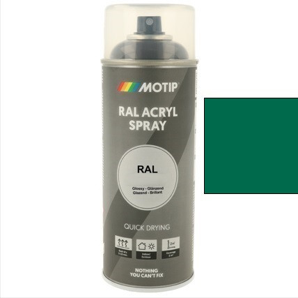 MOTIP Ipari festék spray RAL 6016 türkizzöld fényes 400 ml