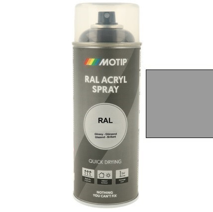 MOTIP Ipari festék spray RAL 7004 szignál szürke fényes 400 ml