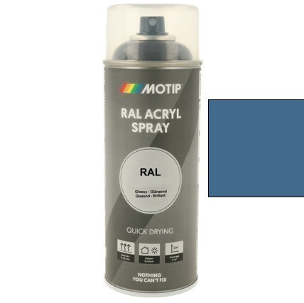 MOTIP Ipari festék spray RAL 5007 gyémántkék fényes 400 ml