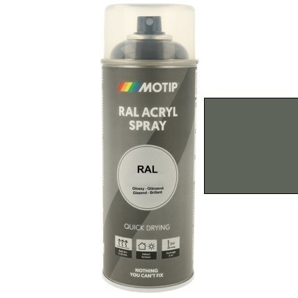 MOTIP Ipari festék spray RAL 7011 fémszürke fényes 400 ml