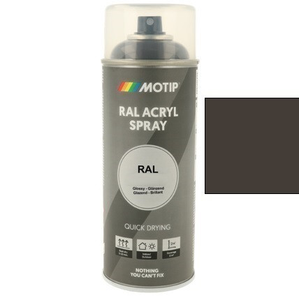 MOTIP Ipari festék spray RAL 7022 umbraszürke fényes 400 ml