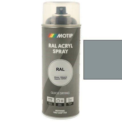 MOTIP Ipari festék spray RAL 7001 ezüstszürke fényes 400 ml