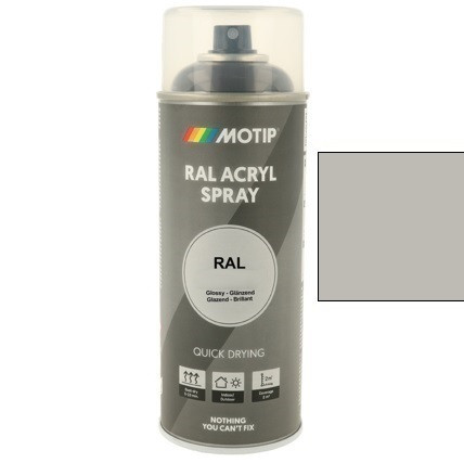 MOTIP Ipari festék spray RAL 7044 selyemszürke fényes 400 ml