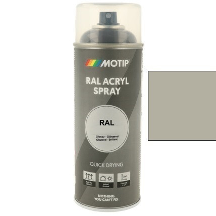 MOTIP Ipari festék spray RAL 7032 kavicsszürke fényes 400 ml