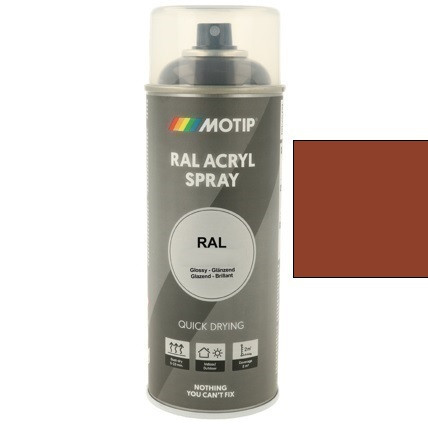 MOTIP Ipari festék spray RAL 8004 rézbarna 400 ml