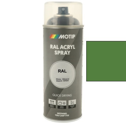 MOTIP Ipari festék spray RAL 6017 kukoricalevél zöld 400 ml