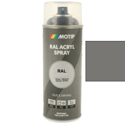 MOTIP Ipari festék spray RAL 7000 tündérszürke fényes 400 ml