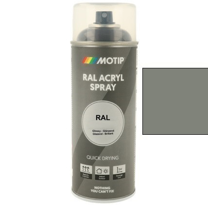 MOTIP Ipari festék spray RAL 7023 beton szürke fényes 400 ml