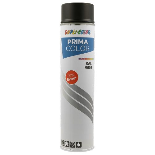 Prima RAL 9005 fekete matt festék spray 600ml