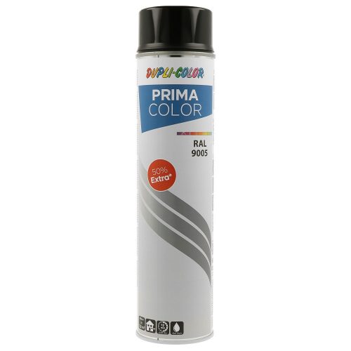 Prima RAL 9005 fekete fényes festék spray 600ml