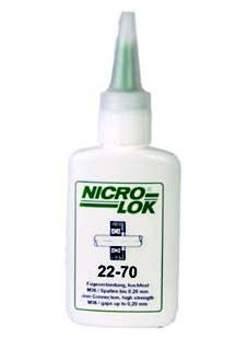 NICRO LOK® 22-70 - Nagyszilárdságú, hőálló csapágyrögzítő - 50 ml