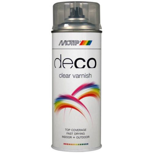 MOTIP DECO EFFECT akril matt színtelen lakk spray 400ml