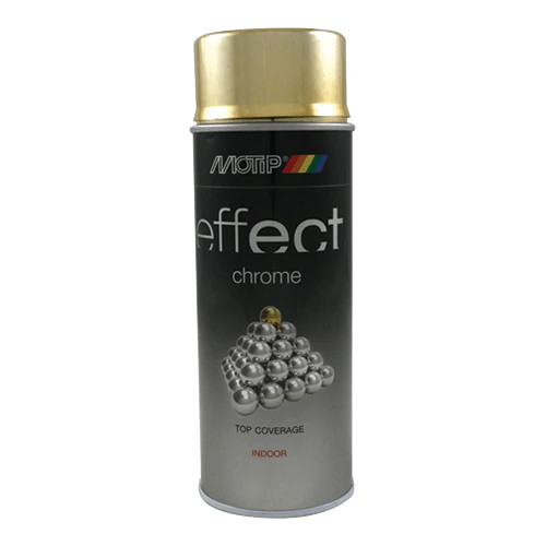 MOTIP DECO EFFECT Krómhatású arany színű festék 400ml