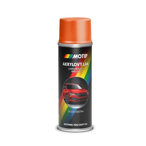 MOTIP AUTO-COLOR SKODA terrakotta metál fényes festék spray 200ml