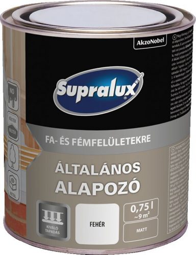 Supralux Általános alapozó fehér - 750 ml