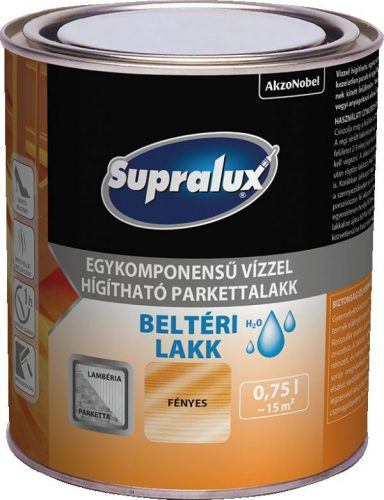 Supralux Beltéri lakk - fényes - 2,5 l