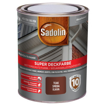 Sadolin Super Deckfarbe fafesték - Teak 2,5 l