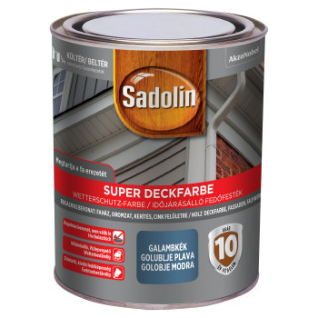 Sadolin Super Deckfarbe fafesték - Galambkék 750 ml