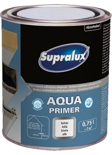 Supralux Aqua Primer fehér - 750 ml