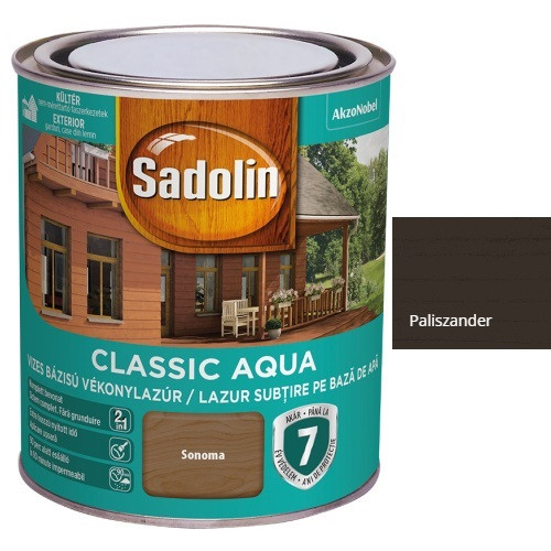 Sadolin Classic Aqua - Paliszander 750 ml