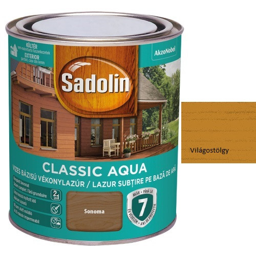 Sadolin Classic Aqua - Világostölgy 750 ml