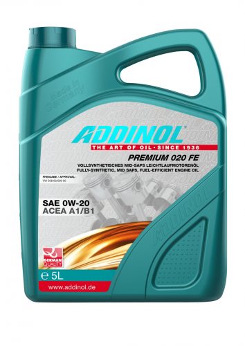 ADDINOL motorolaj Premium 020 FE - 5 liter