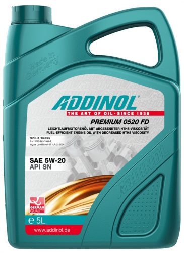 ADDINOL motorolaj Premium 0520 FD - 5 liter