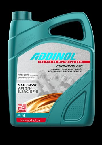 ADDINOL motorolaj Economic 020 - 5 liter