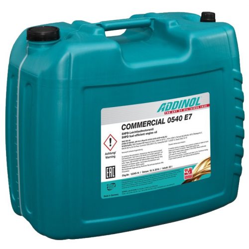 ADDINOL motorolaj COMMERCIAL 0540 E7 - 20 liter