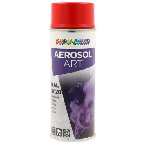 MOTIP DC AEROSOL ART festék spray RAL 3020 közlekedési piros fényes 400 ml