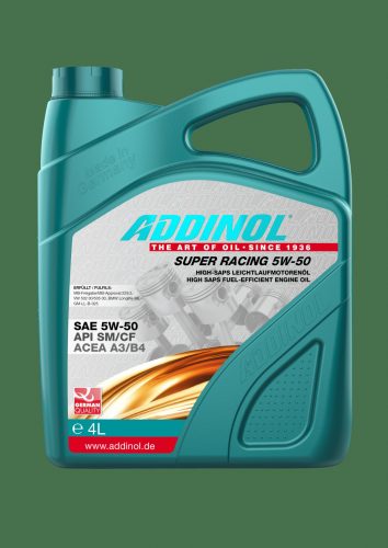 ADDINOL motorolaj Super Racing 5W-50 - 4 liter