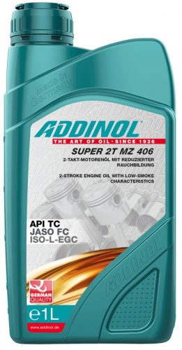 ADDINOL Kétütemű motorolaj Super 2T MZ 406 - 1 liter