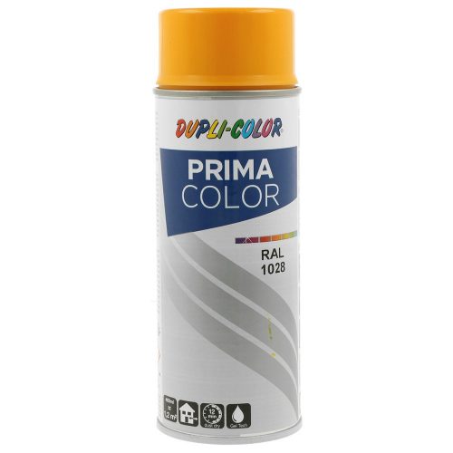 Prima RAL 1028 dinnyesárga fényes festék spray 400ml