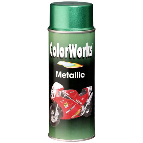 Colorworks Metallic kék színű akril festék spray 400ml