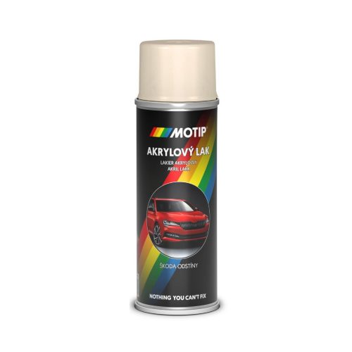 MOTIP AUTO-COLOR SKODA szürkésfehér fényes festék spray 200ml