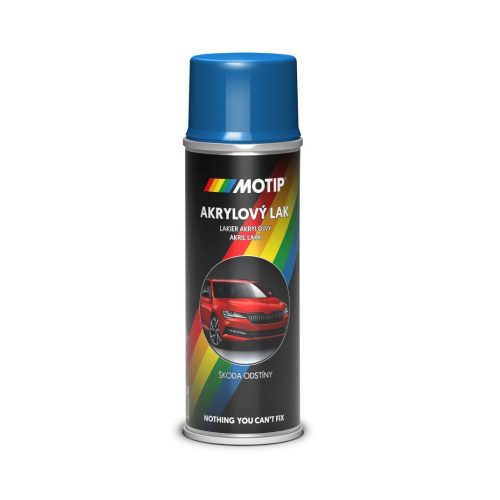 MOTIP AUTO-COLOR SKODA lézerkék festék spray 200ml