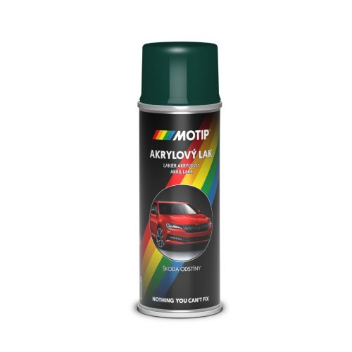 MOTIP AUTO-COLOR SKODA fríz zöld festék spray 200ml