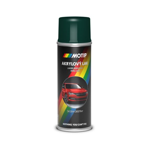 MOTIP AUTO-COLOR SKODA mélyzöld festék spray 200ml