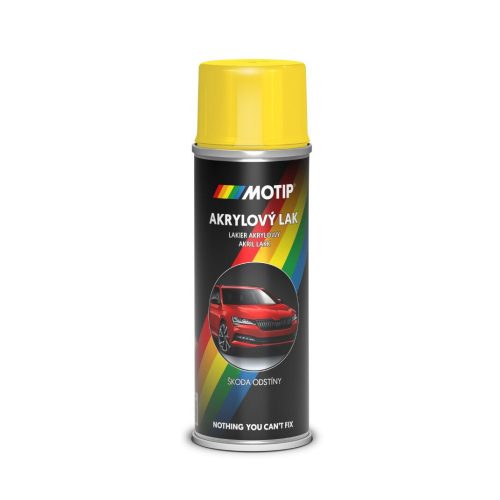 MOTIP AUTO-COLOR SKODA Telecom sárga festék spray 200ml