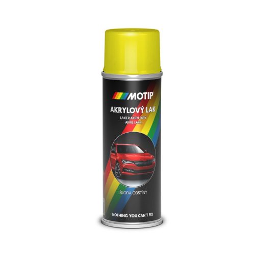 MOTIP AUTO-COLOR SKODA citromsárga festék spray 200ml