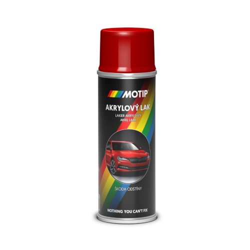 MOTIP AUTO-COLOR SKODA sport piros festék spray 200ml