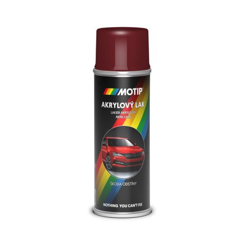 MOTIP AUTO-COLOR SKODA Apollo vörös festék spray 200ml