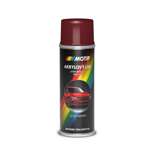 MOTIP AUTO-COLOR SKODA meggyvörös festék spray 200ml