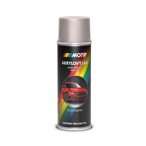 MOTIP AUTO-COLOR SKODA ezüstgyémánt metál fényes festék spray 200ml